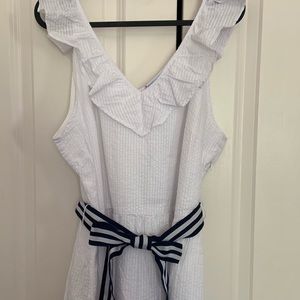 Vineyard Vines for Target white midi dress